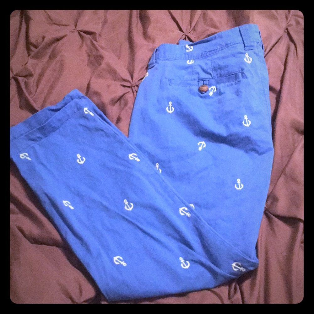 Anchor capris from old navy.  Sz 10 👖